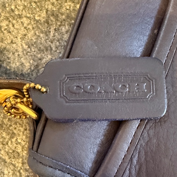 Coach Navy Regina Leather Crossbody Bag - Picture 3 of 4